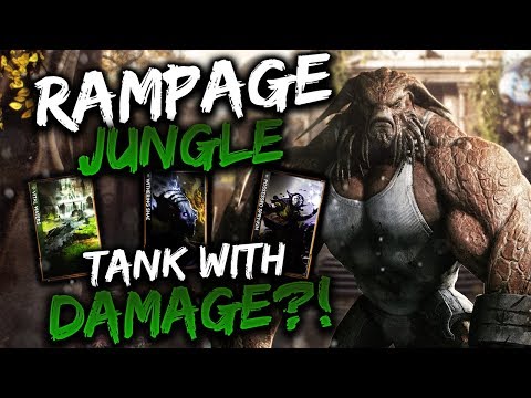 Paragon Rampage Gameplay - OP TANK & DAMAGE BUILD