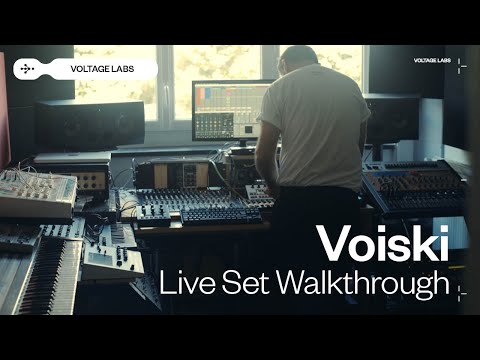 Voiski on his unique hybrid live setup | Voltage Labs