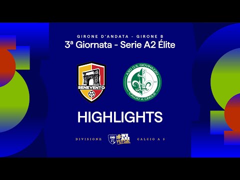 Benevento-Defender Giovinazzo 3-1 | Goals and highlights | Matchday 3 | Serie A2 Elite 2025/2026