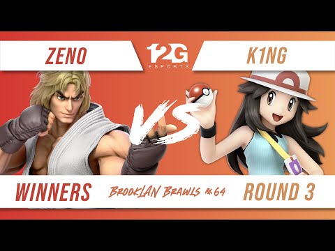 BrookLAN Brawls 64 - Zeno (Ken) v. K1NG (Pokemon Trainer) - Winners Round 3