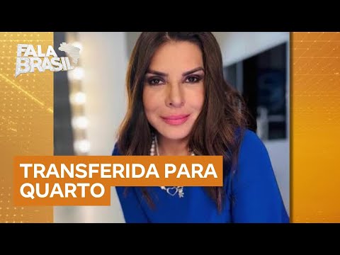 Mara Maravilha deixa UTI e é transferida para quarto