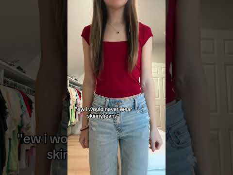 ARE SKINNY JEANS COMING BACK??🤔