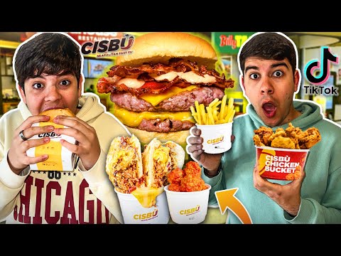 🍔 MANGIO nel MIGLIORE FAST FOOD NAPOLETANO di TIK TOK!! Davvero impressionante...