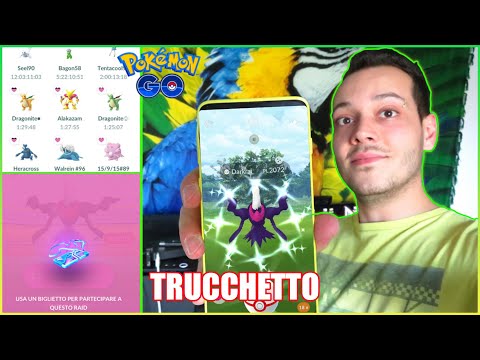 TRUCCHETTO PER I RAID DA CASA! - Pokémon GO ITA