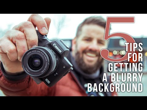 5 STEPS FOR GETTING A BLURRY BACKGROUND (Shallow Depth of Field)