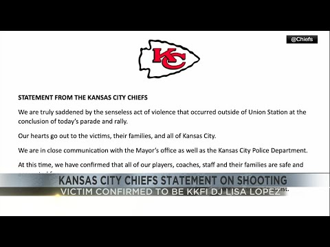 Kansas City Chiefs issue statement on shooting