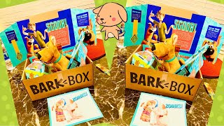 BarkBox! Your Pets Deserve this! PlushToys and natural treats/New package monthly! Fabulous idea ! 🐶