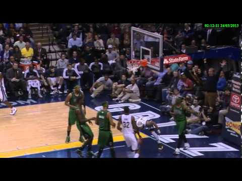 Mike Conley's Alley Oop To Jerryd Bayless