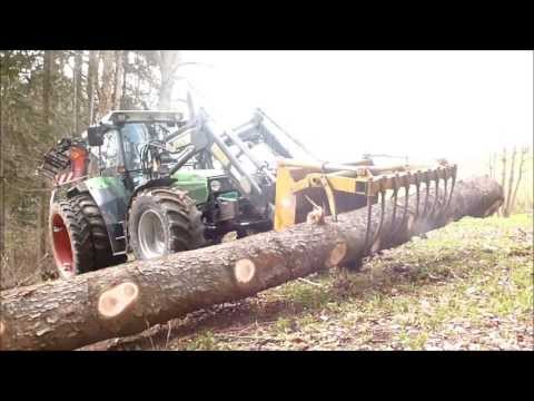 Holz holen mit Deutz 6.08