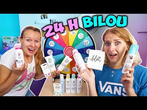 24 STUNDEN BILOU GLÜCKSRAD - Beauty-Produkte VS Real Food - Nina & Kathi testen 1 Tag Bibis Produkte