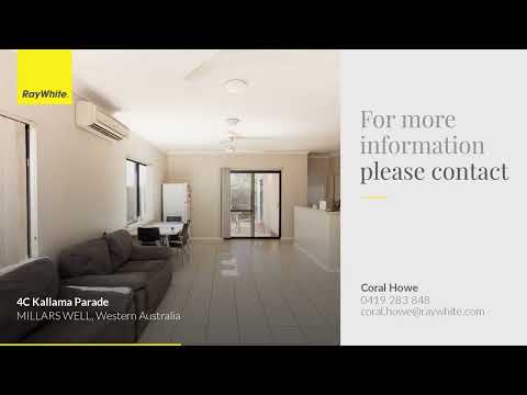 4C Kallama Parade, Millars Well, WA 6714, 2 slaapkamers, 2 badkamers, House