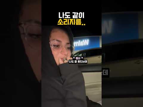 수동운전자라면 절규할 상황