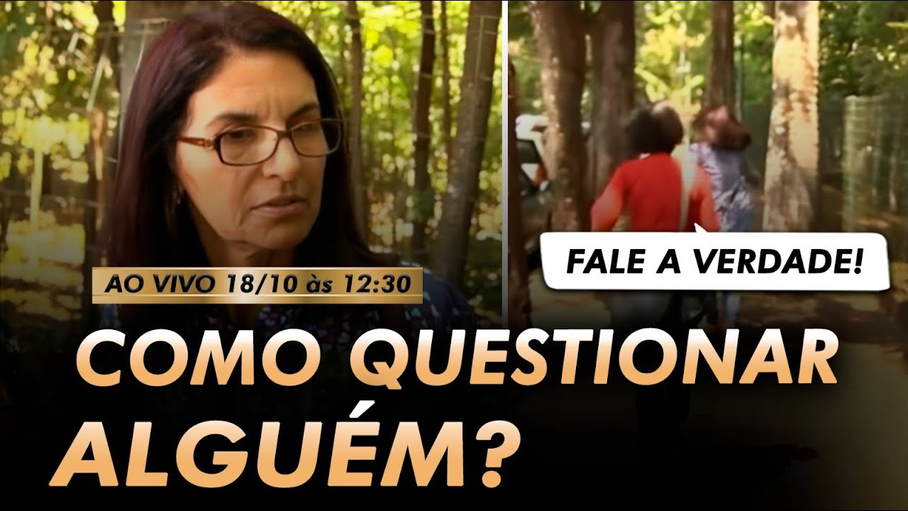 Como Questionar Alguém? (LIVE Metaforando)