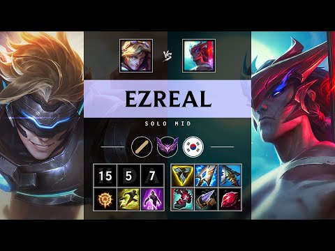 Ezreal Mid vs Yone - KR Master Patch 25.20