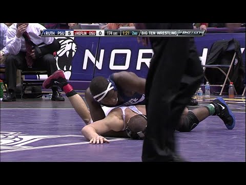 Big Ten Rewind - 2011 Championships - 174 lbs - Penn State's Ed Ruth vs. Ohio State's Nick Heflin