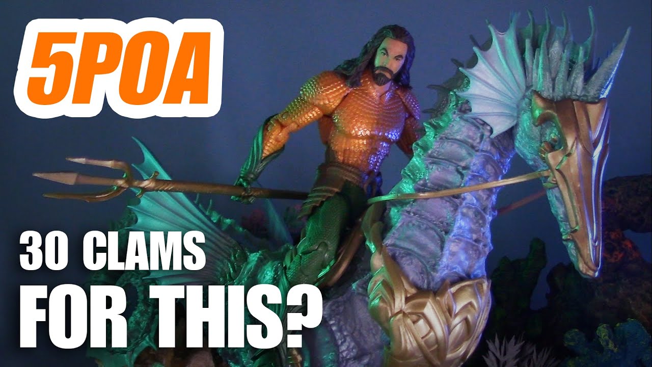 AQUAMAN AND THE LOST KINGDOM! McFarlane Toys DC Multiverse Stealth and Storm Action Figure Review
