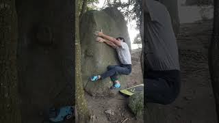 Video thumbnail of Problem 2 (Sardinyac), 4+. Can Boquet