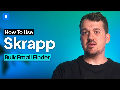 Bulk Email Finder - Skrapp.io