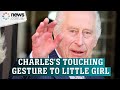 Fans 'in tears' at King Charles's sweet gesture on Cancer centre visit