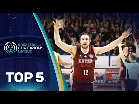 Top 5 Plays - Tuesday - Gameday 6 - Basketball Champions League 2017-18
