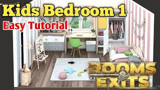 ROOMS AND EXIT CHAPTER 3 Level 13 Kids Badroom 1 Easy Walkthrough 