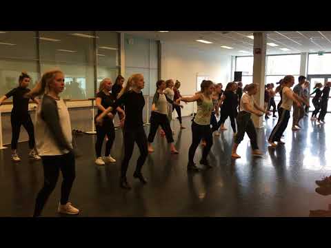 Workshop met studenten van Nova College, MBO Dans Haarlem