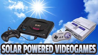 Solar Powered Videogames !