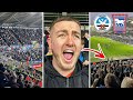 600 MILE DRIVE & UNBELIEVABLE FULL TIME SCENES at SWANSEA CITY vs IPSWICH TOWN