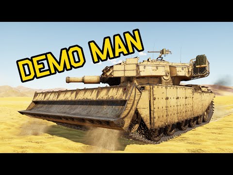 THE DEMO MAN - Centurion AVRE in War Thunder - OddBawZ