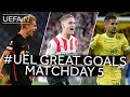 ISAKSEN, VEERMAN, BLAS | #UEL GREAT GOALS MATCHDAY 5