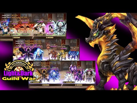 All Jamire Teams in this Top Tier Light&Dark Guild War! - Summoners War