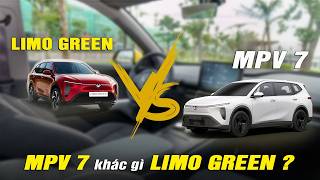 VinFast MPV7 khác quá nhiều so với Limo Green 