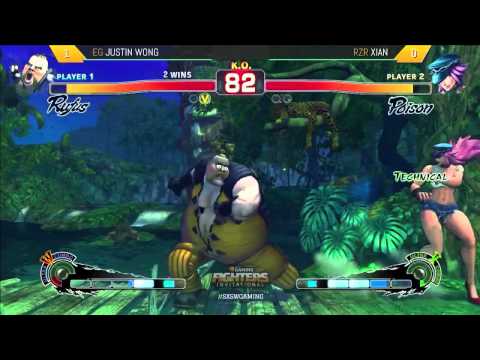 Justin Wong (Rufus) vs Xian (Elena/Poison) - SXSW Gaming - #USF4