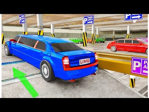 multi level Car parking Luxury Hummer Limousine Driving in city android game play #vairalvideo #geme