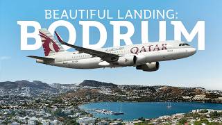 Beautiful Landing in Bodrum, Türkiye (4K)