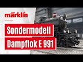 Neues Sondermodell DSB Dampflokomotive E 991 Von Märklin Und Trix H0