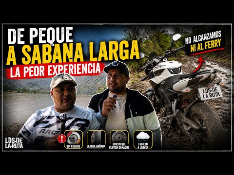 La RUTA que casi ACABA con nuestra moto | Peque - Sabanalarga | NO alcanzamos el FERRY