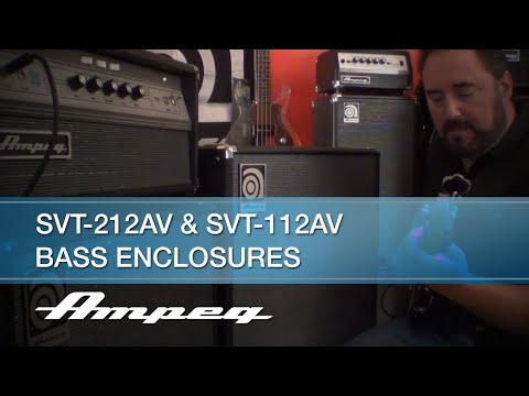 Ampeg SVT-212AV 2x12 Speaker Cabinet image 4