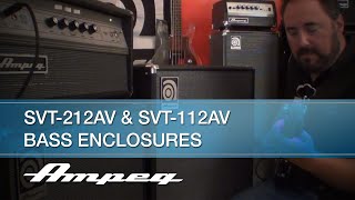 Video thumbnail for Ampeg SVT-212AV & SVT-112AV Bass Enclosures - Features and Tones by Ampeg