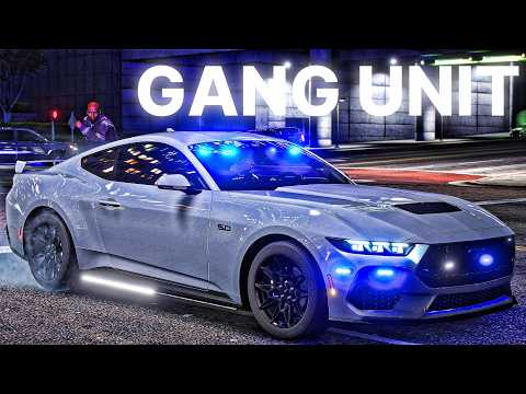 GTA 5 Mods: GANG UNIT FRIDAY MUSTANG | LSPDFR Realism