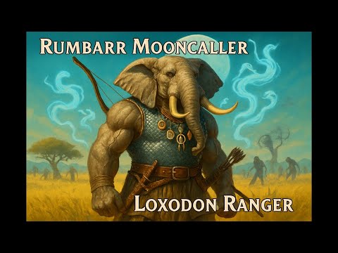 Rumbarr Mooncaller - Loxodon Ranger