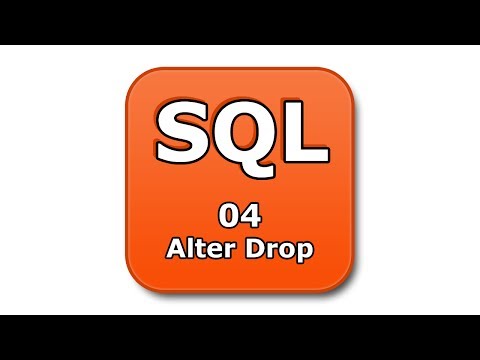 Sql Tutorial 04 Alter Drop