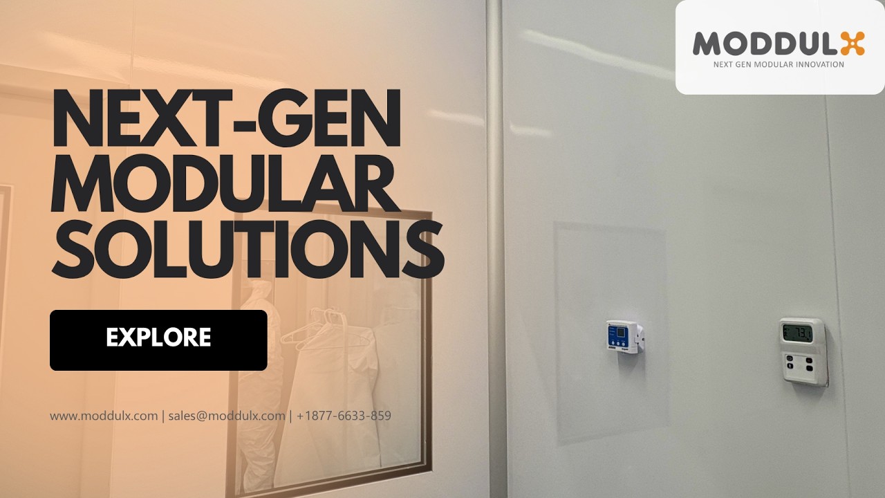 Moddulx cleanroom panel systems video
