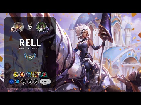 Rell Support vs Renata Glasc - EUW Challenger Patch 13.1