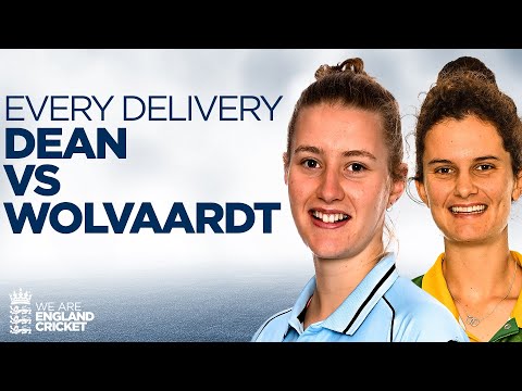 Every Ball! | Charlie Dean and Laura Wolvaardt Battle In ODI Series | Women's Royal London ODI 2022