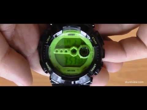 Интересные электронные часы Skmei 1026. Обзор.