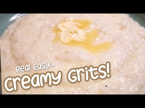 DO THIS ONE STEP! How to make Creamy Grits. Doing this will change the game. Creamy Breakfast Grits!