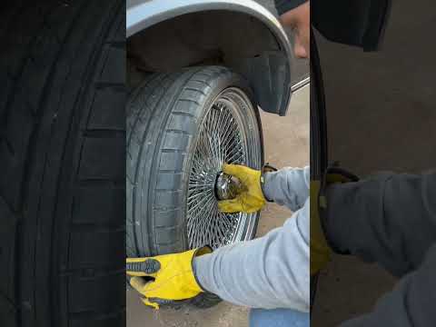 INSTALLING 22 INCH WIRE WHEELS