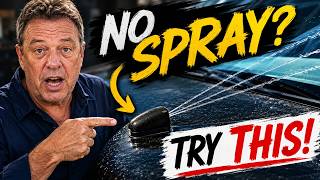 WASHER Fluid NOT Spraying FIX It Yourself In MINUTES!! NO Parts NEEDED