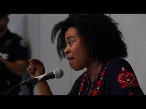 Dionne Renee Right After Being Assaulted by Cop at TO Police HQ